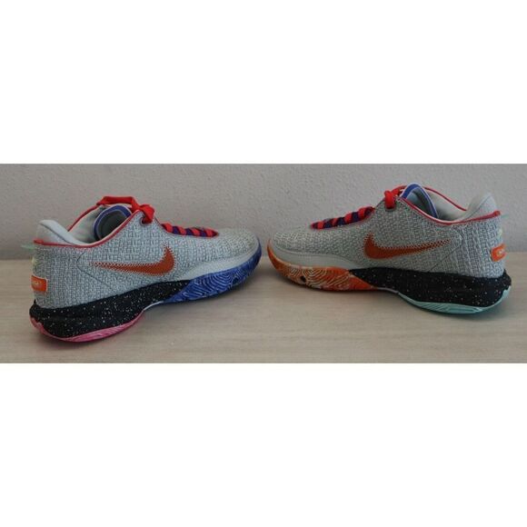 Nike DJ5423-002 Men's 5.5 Women's 7 Gray Multi LeBron 20 “Nike Lifer” Shoes - Picture 9 of 12
